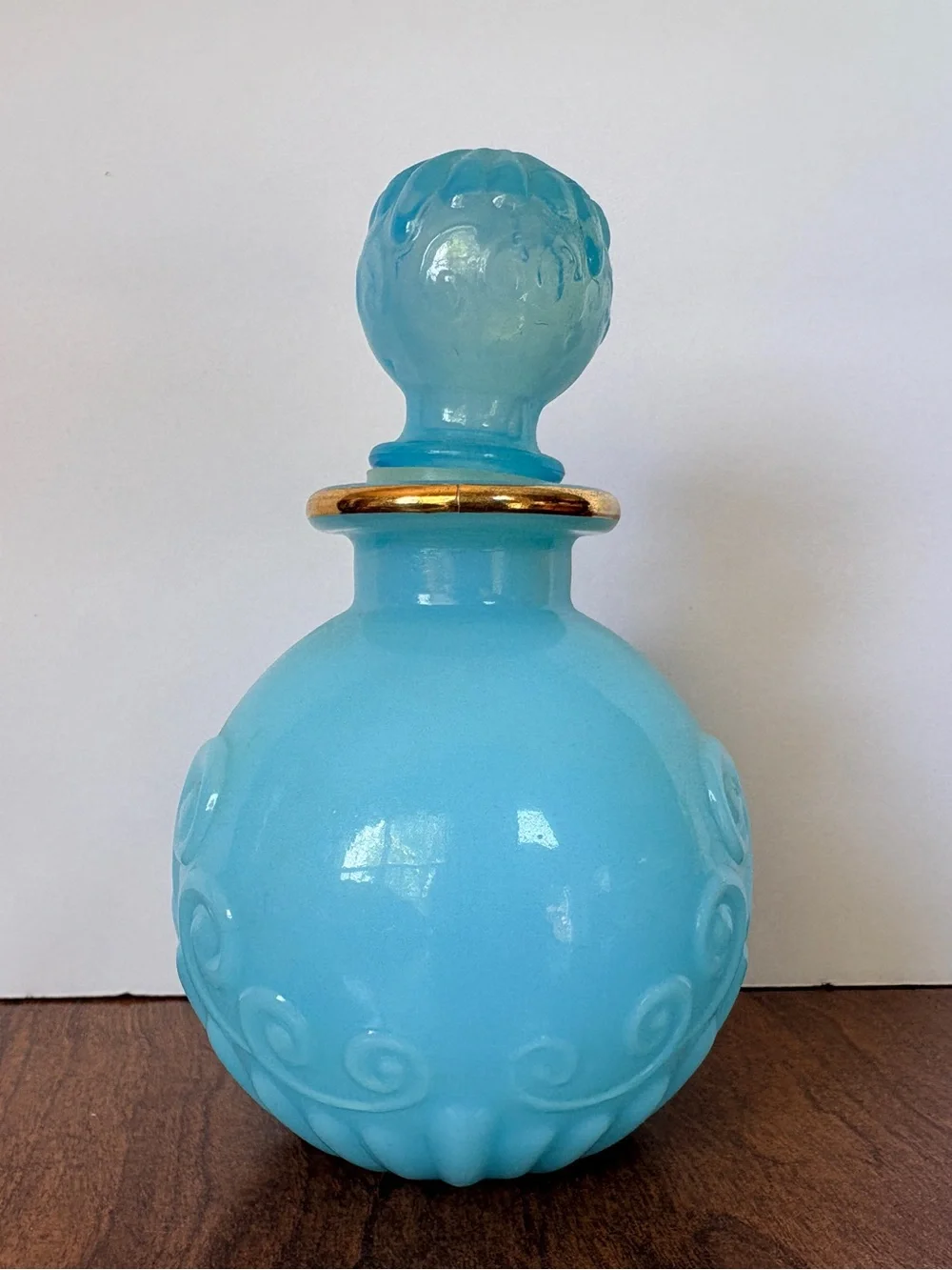 Vintage 1970s Avon Bottle “Bristol Blue